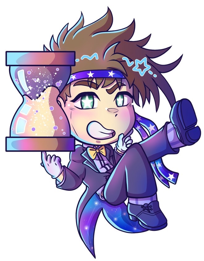 Logo of JJBA Alternate Timeline Zine!